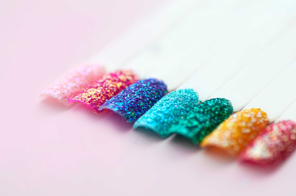Nail polish swatches for rainbow nails